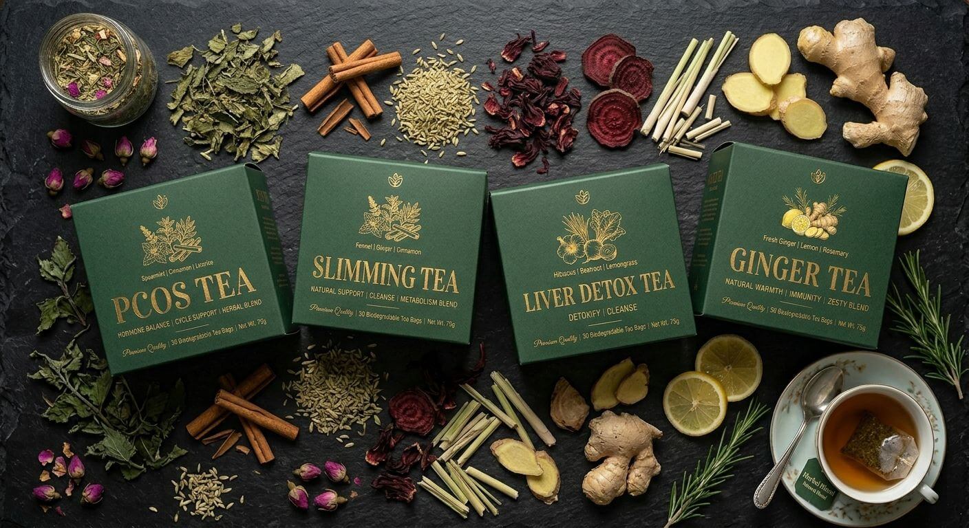 Doctor's Tea Pakistan Natural Herbal Collection