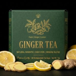 Ginger Tea Pakistan - Natural Warmth Immunity Herbal Tea by Doctor's Tea